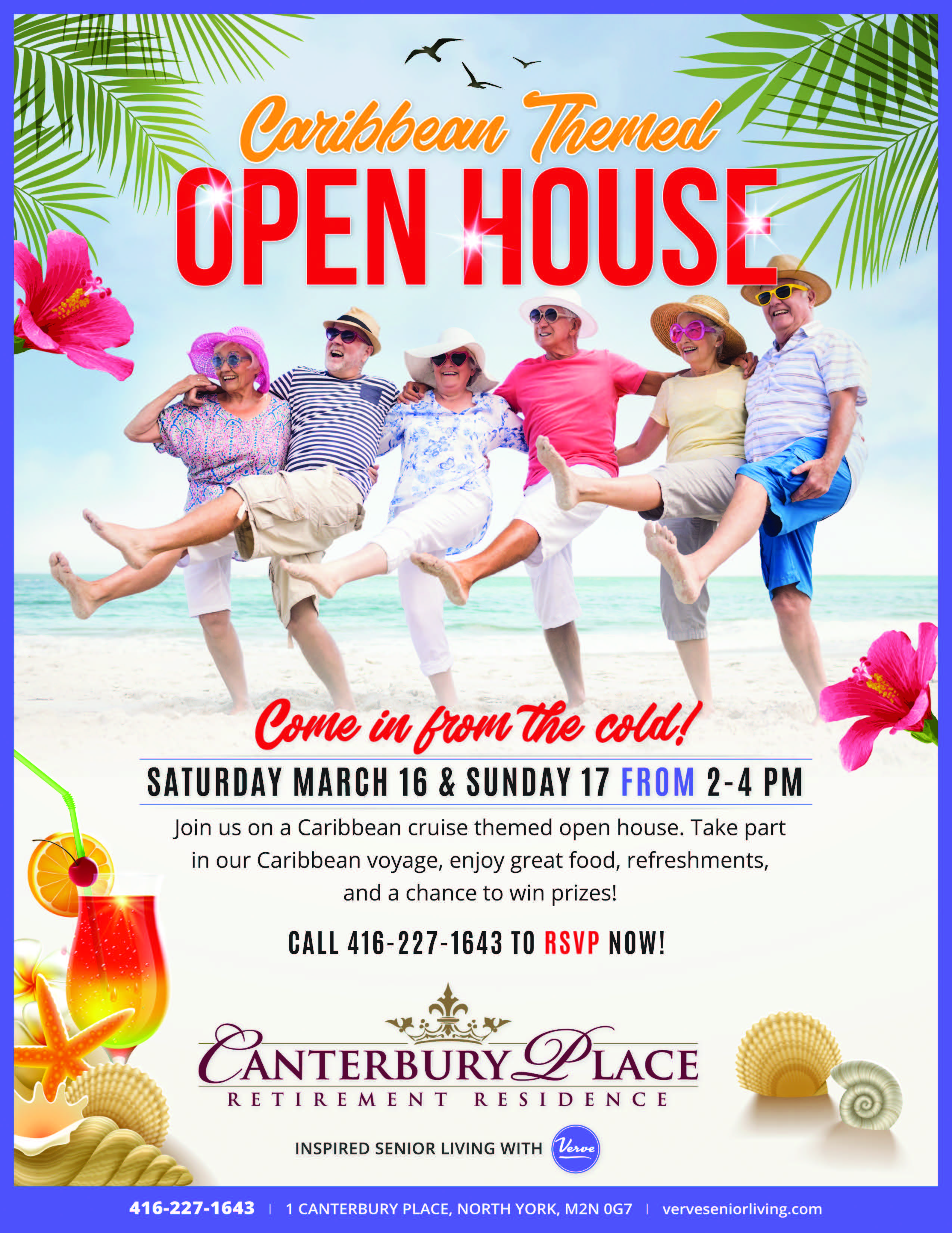 Canterbury Place Caribbean Themed Open House