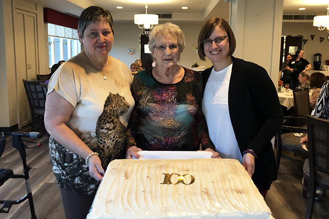 Concorde resident Breezy Johnson turns 100 years old