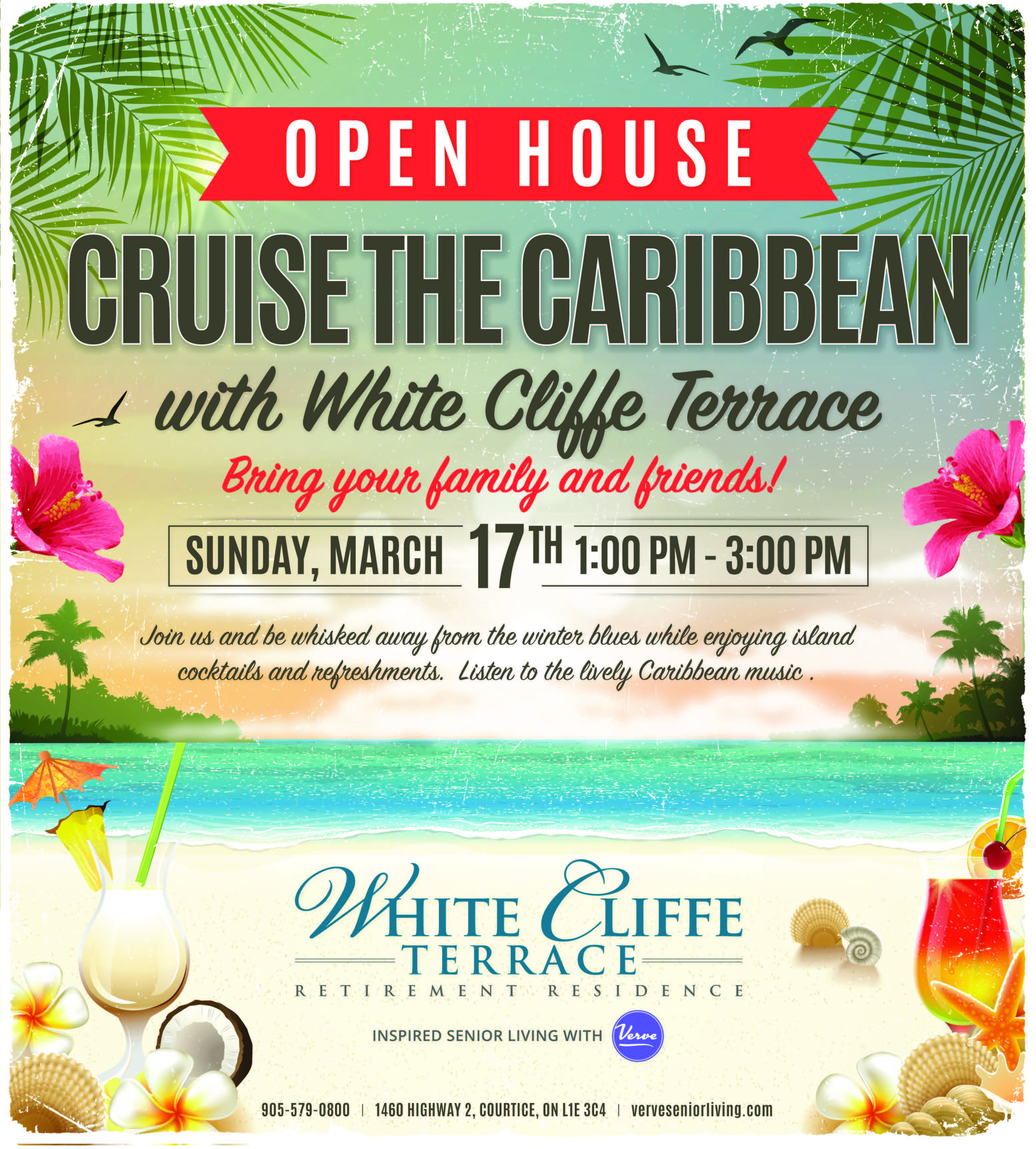 View White Cliffe Terrace Open House Flyer