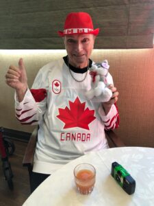 Thumbs up canadian hockey jersey