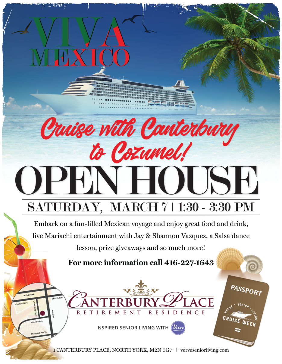 Cruise with Canterbury Open House