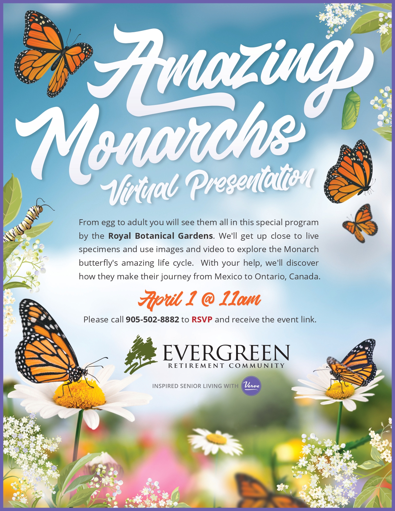 Evergreen virtual event