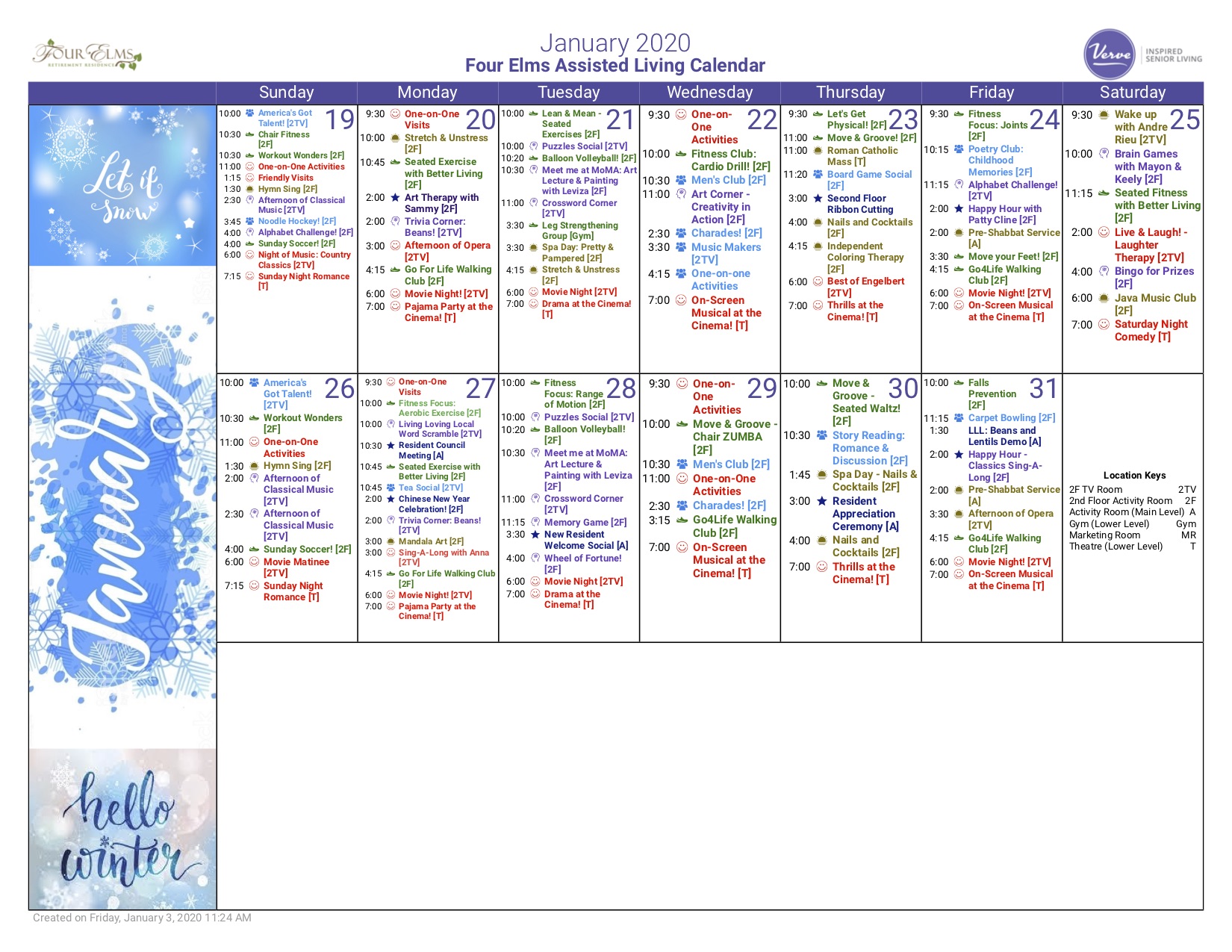 FE AL January Calendar page 2