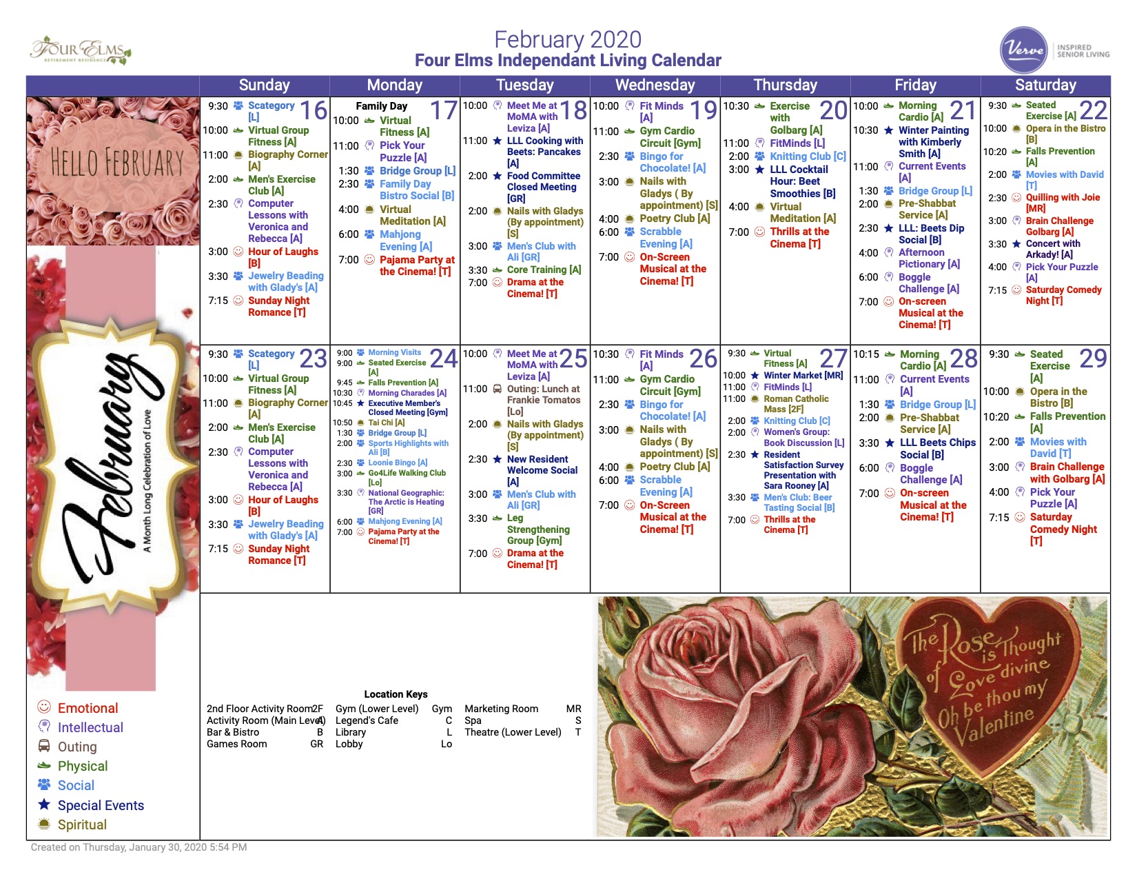 Independent February Calendar-2