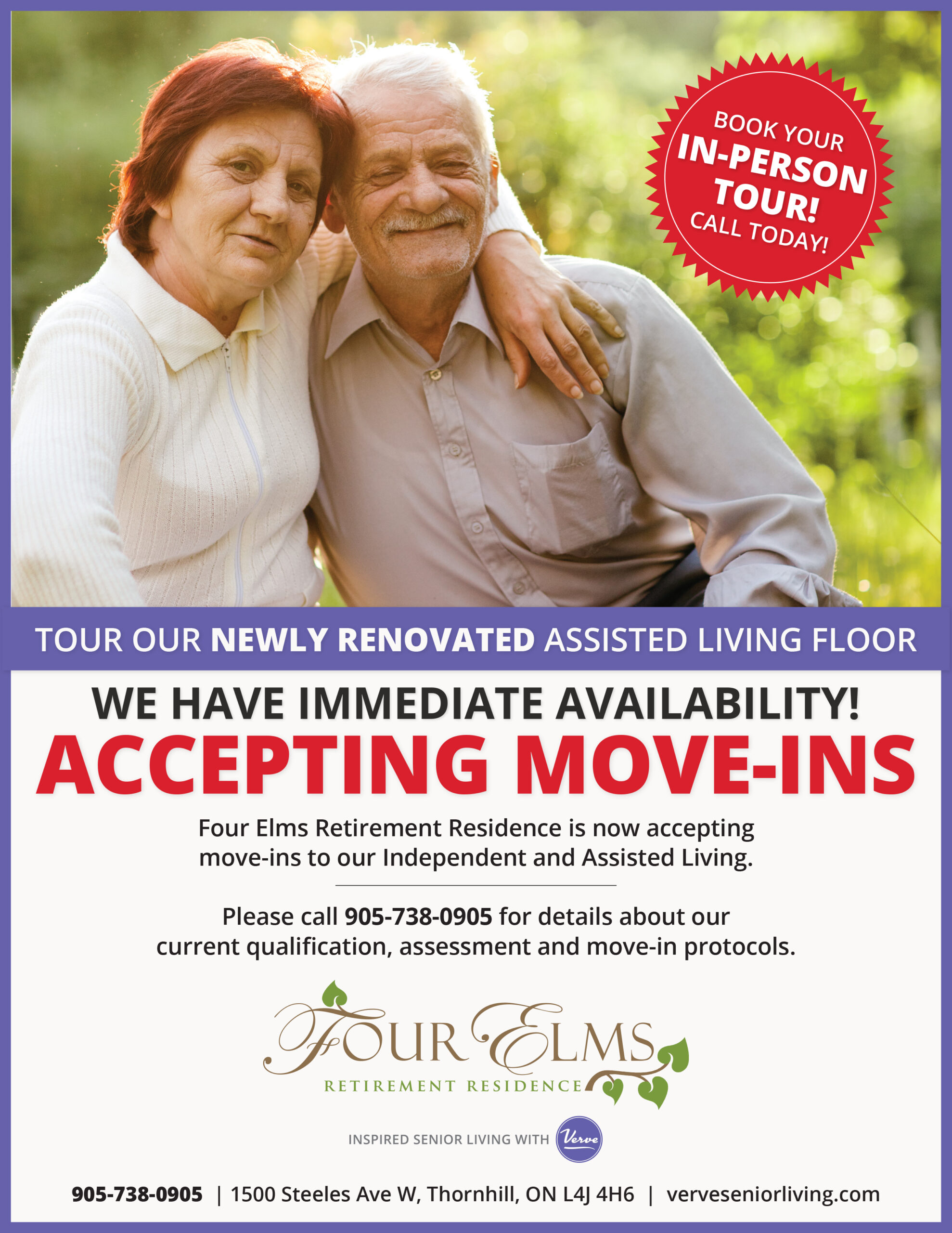 Four Elms - tour the newly renovated assisted living floor