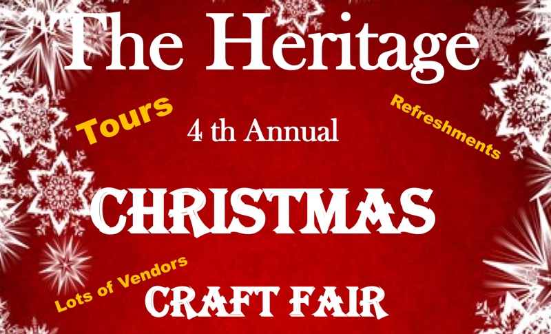 The Heritage Christmas Craft Fair & Open House 2017
