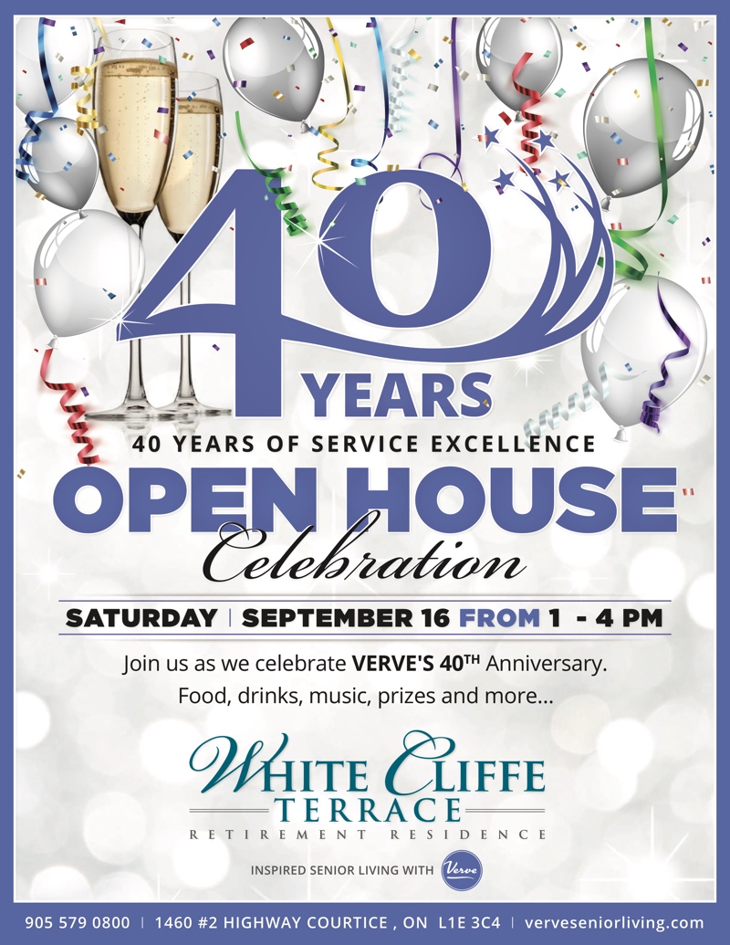 White Cliffe Terrace: 40 year Open House 2017