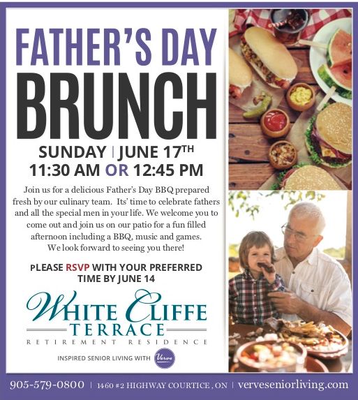 White Cliffe Father's Day Brunch Event