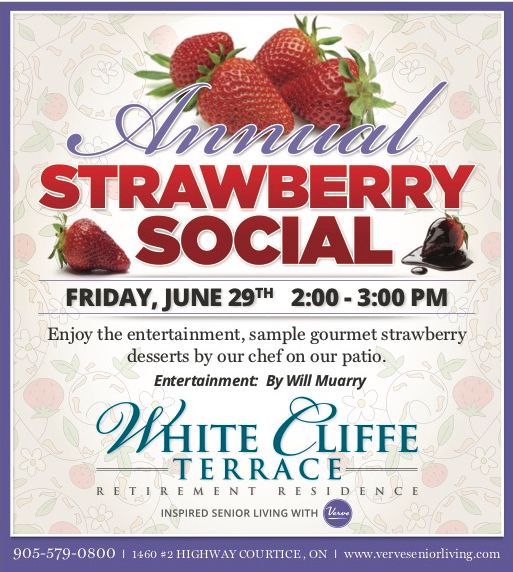 White Cliffe Strawberry Social Event