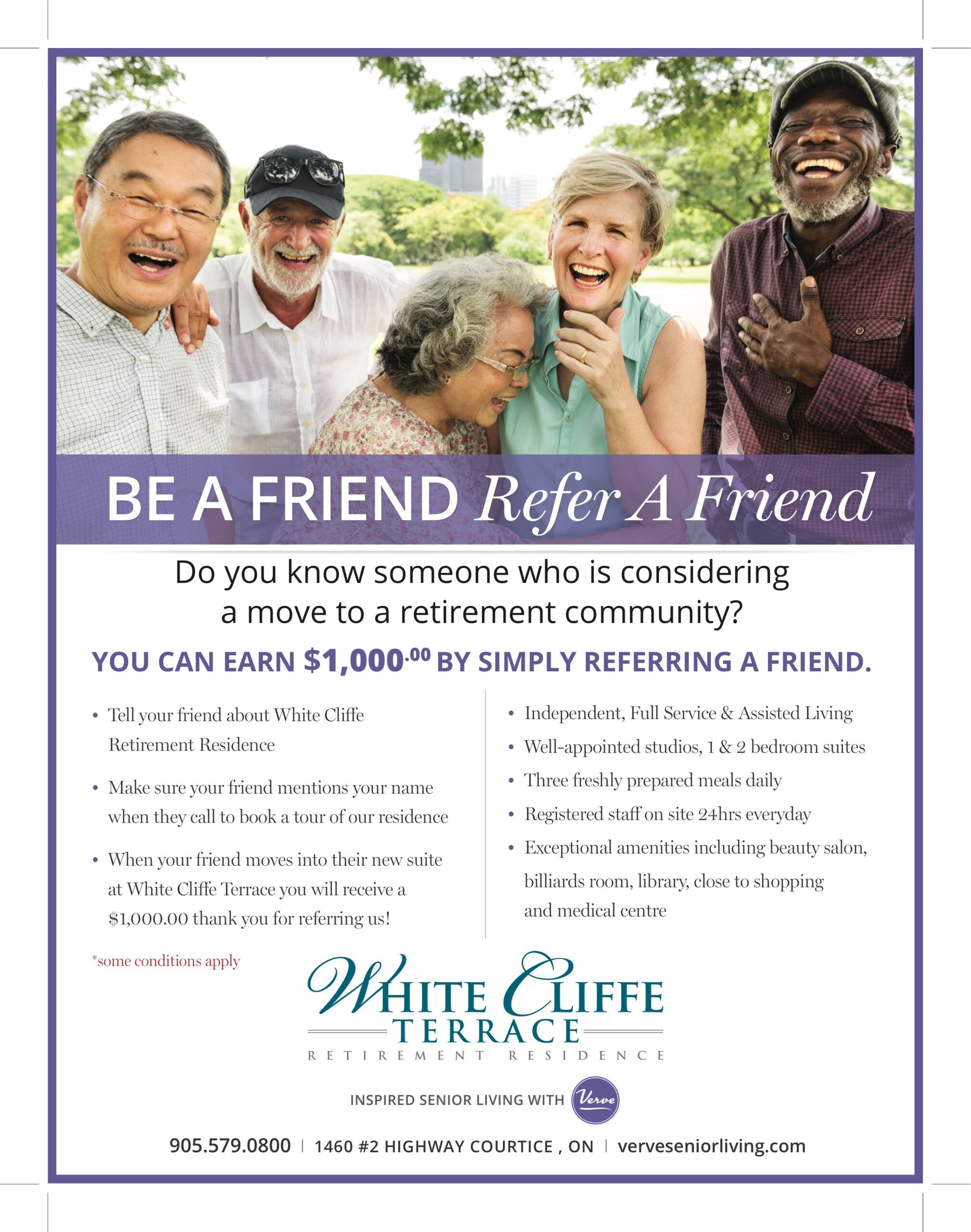White Cliffe Refer a Friend Program