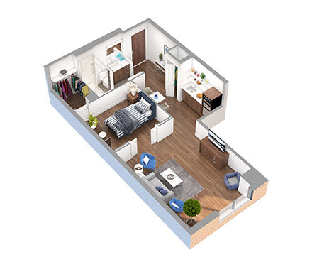 Roxborough Retirement Residence - Assisted Living Alcove Suite