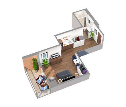 Roxborough Retirement Residence - Assisted Living Studio Suite